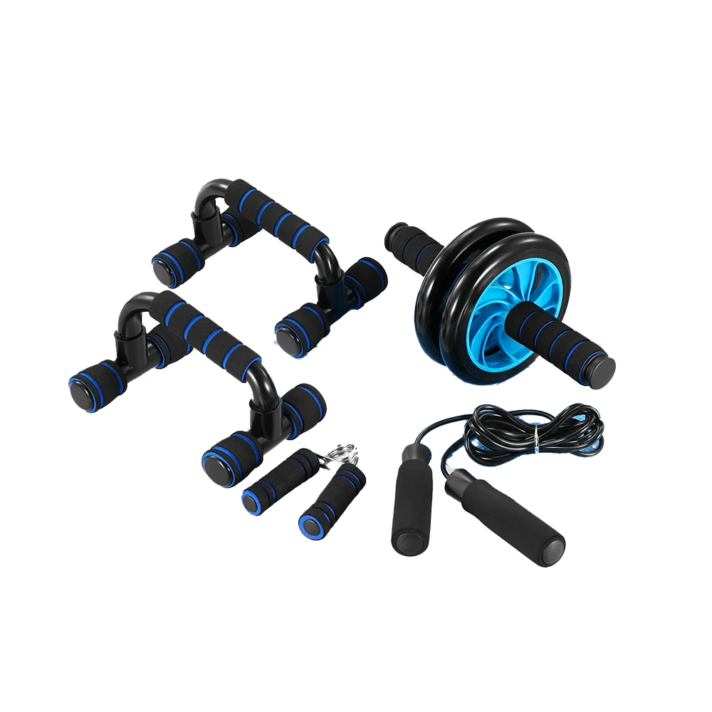 ENERGEA - Abdominal Wheel 5-Piece Fitness Set