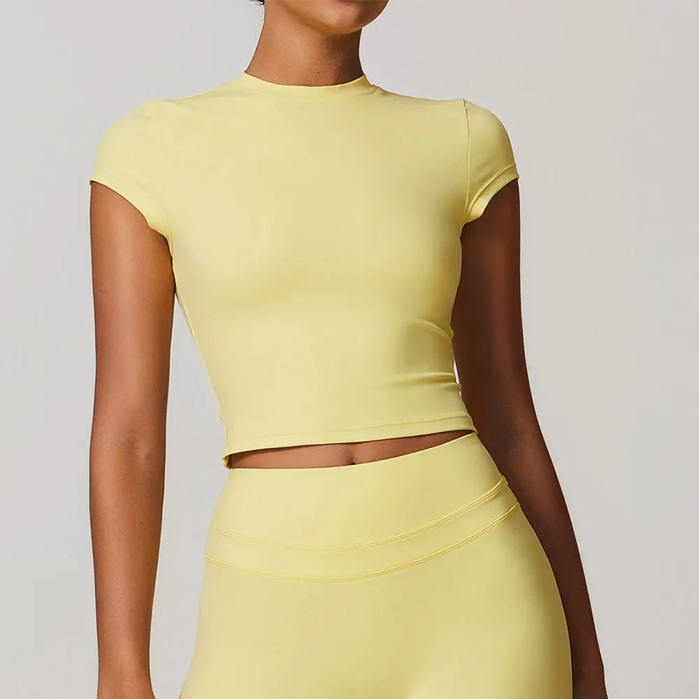 ENERGEA - Sleeve Yoga Top