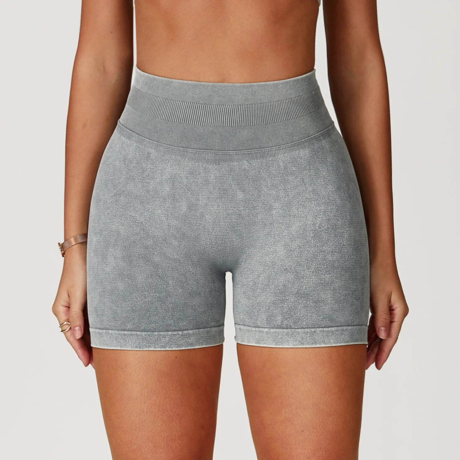 ENERGEA - Women High Waist Yoga Shorts
