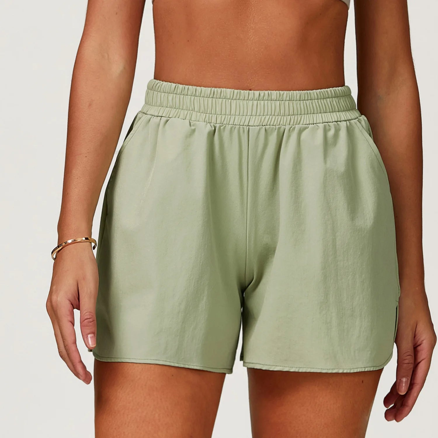 ENERGEA - High Waist Yoga Shorts