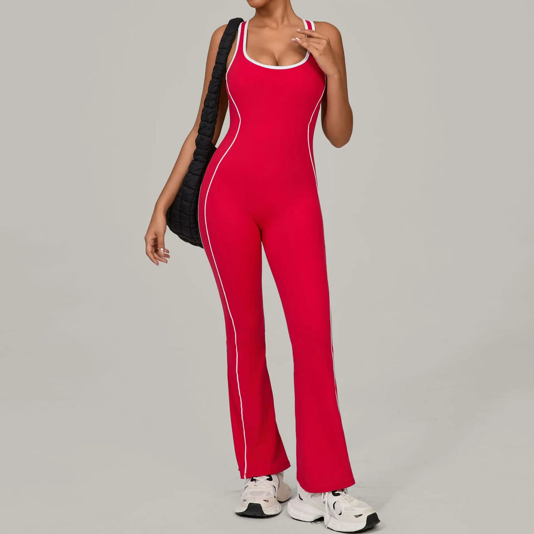 ENERGEA - Sexy Backless Gym Jumpsuit