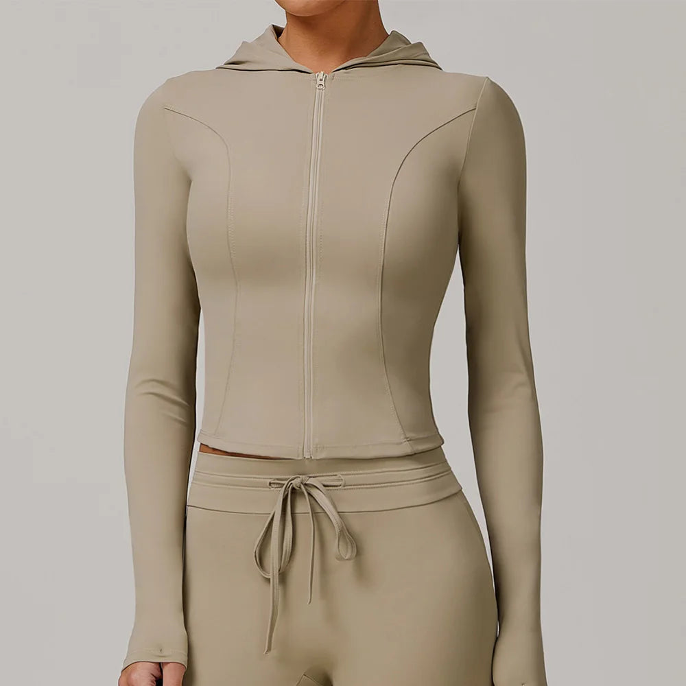 ENERGEA - Zipper Long Sleeve Jacket