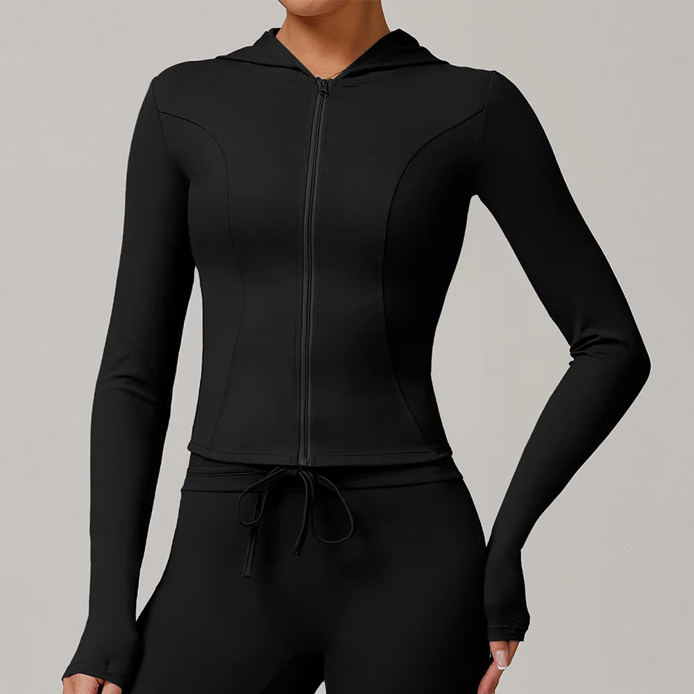 ENERGEA - Zipper Long Sleeve Jacket