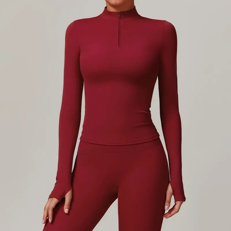 ENERGEA - Fitness Zipper Shirts Top