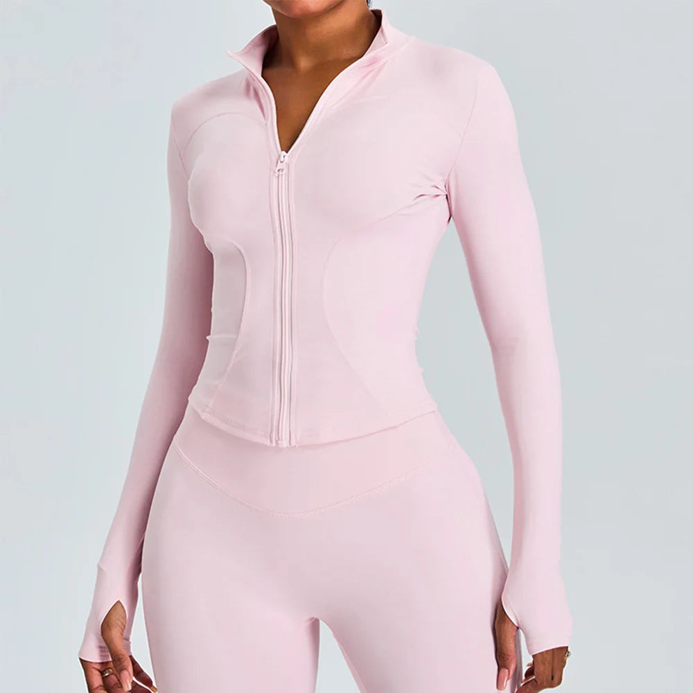 ENERGEA - Zipper Long Sleeve Sports Jacket