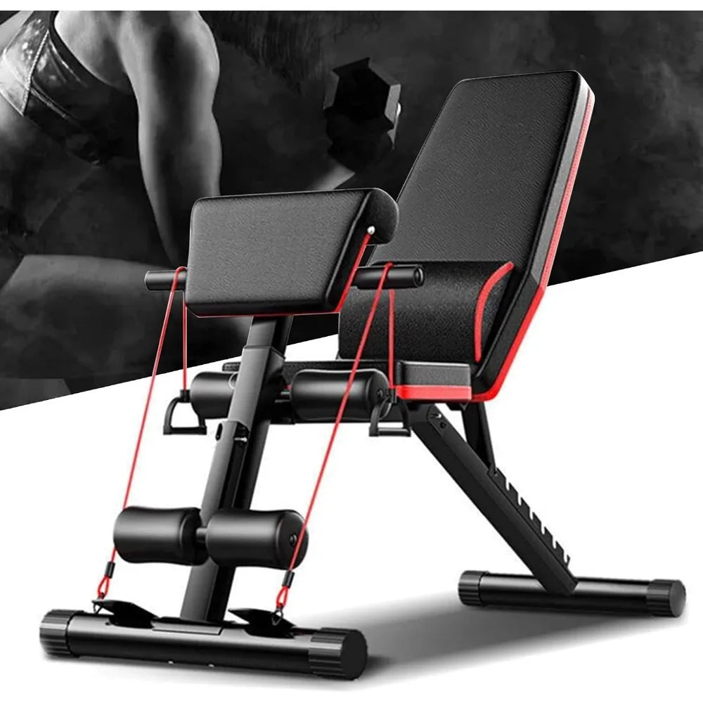 ENERGEA - Foldable Adjustable Dumbbell Bench