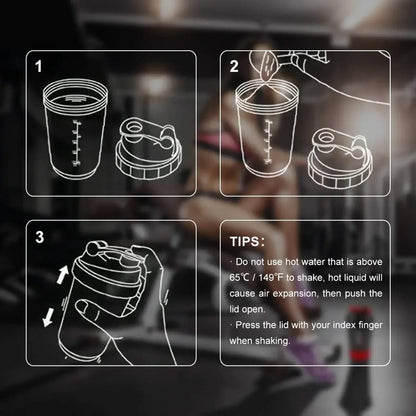 ENERGEA - Shaker Bottle Protein Mixing