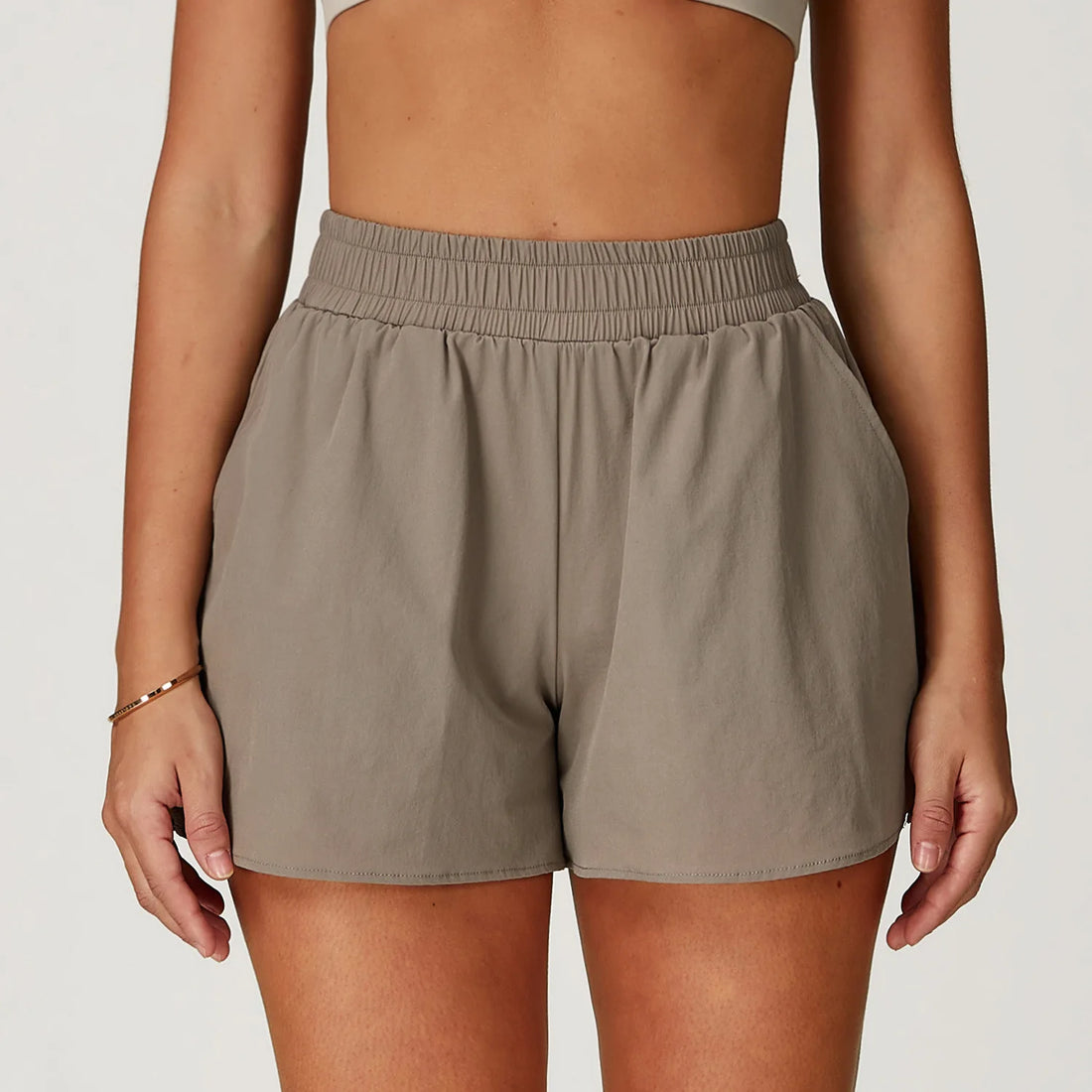 ENERGEA - High Waist Yoga Shorts