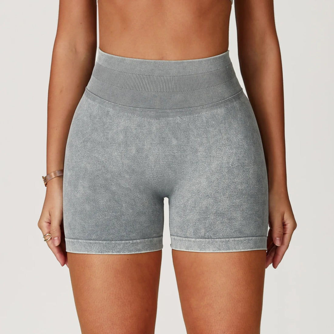 ENERGEA - Women High Waist Yoga Shorts