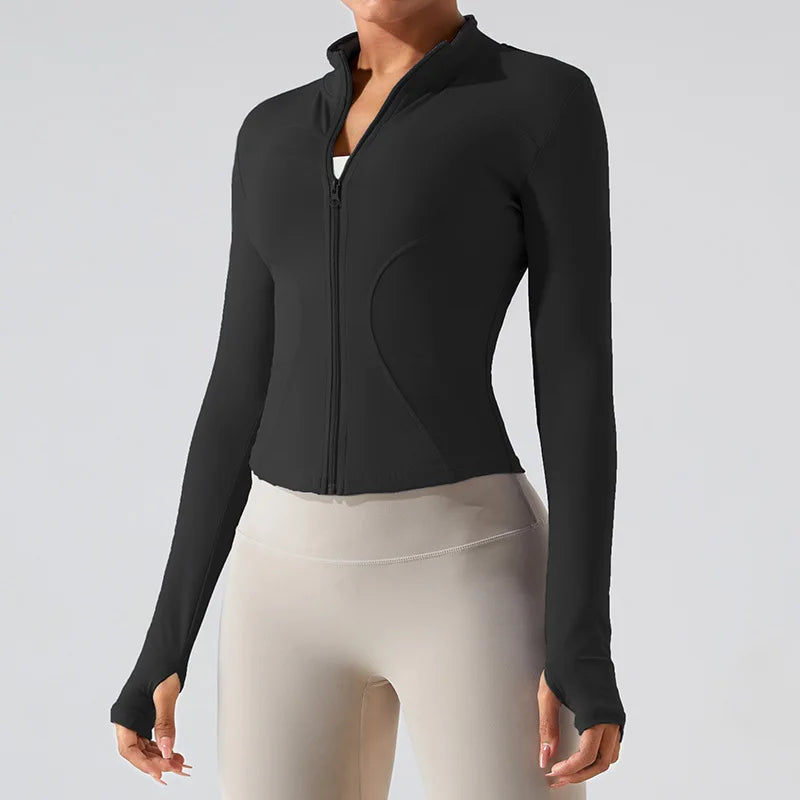 ENERGEA - Zipper Long Sleeve Sports Jacket