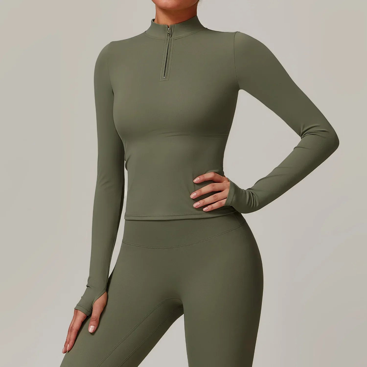 ENERGEA - Fitness Zipper Shirts Top