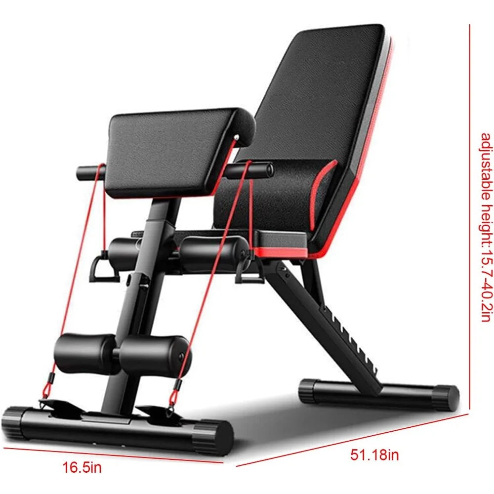 ENERGEA - Foldable Adjustable Dumbbell Bench